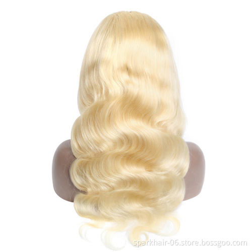 SPARK 613 HD Full Lace Wig Human Hair,13x4 13x6 613 Virgin Lace Front Wig,Platinum Blonde 613 transparent Lace Frontal Wig